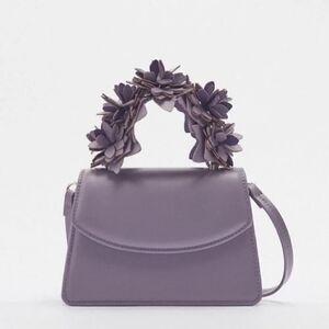 ZARA MINI FLORAL HANDBAG